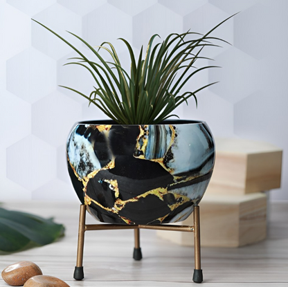 Handcrafted Pot for Tabletop Gardens and Arrangements